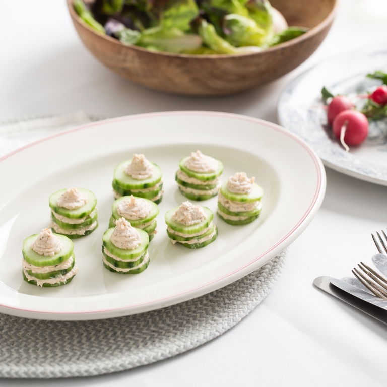 Huon Salmon Pate Canapes