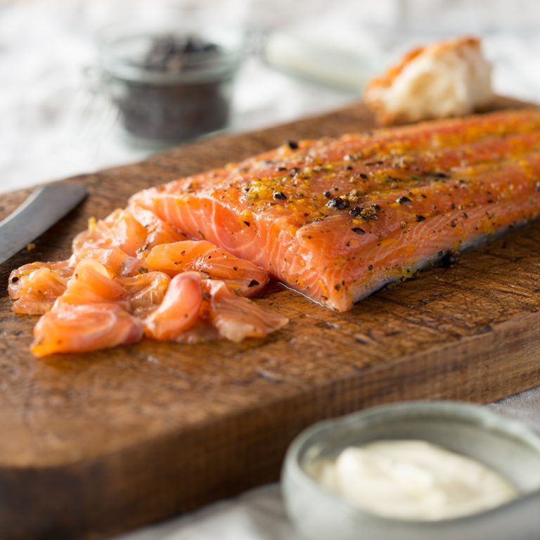 ‘Sugar and Spice’ Cured Huon Salmon