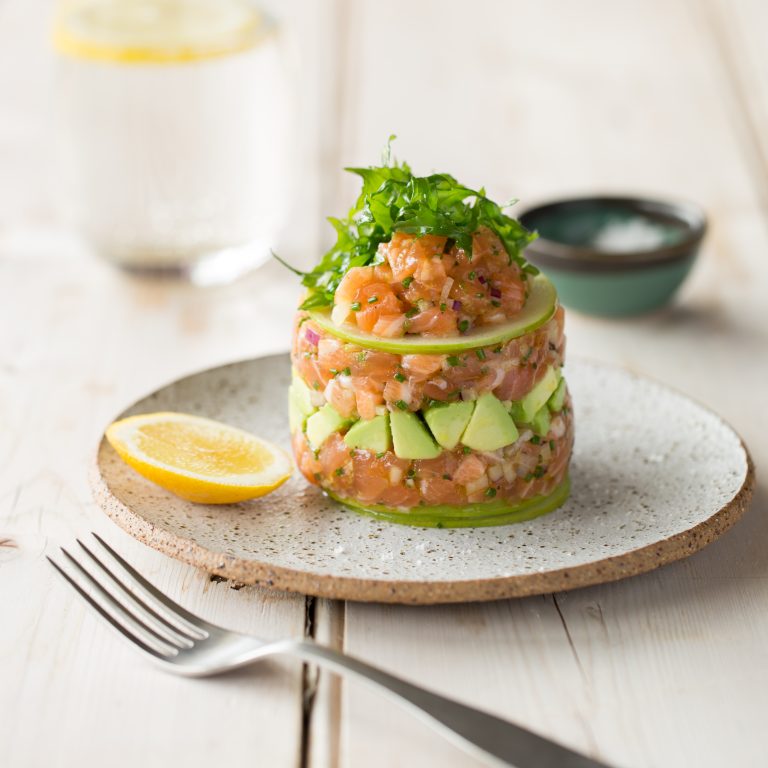 Fresh Huon Salmon Citrus Tartare