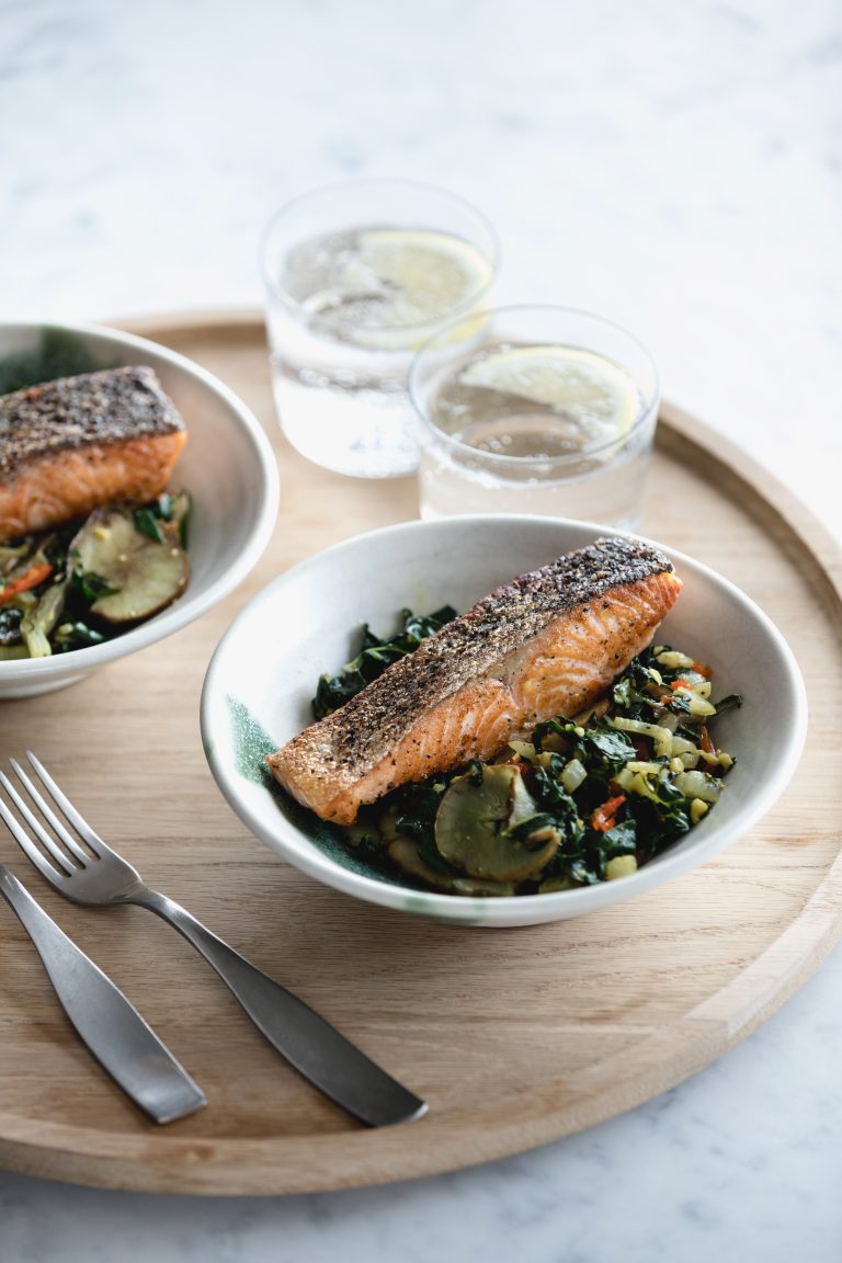 Huon Salmon & Greens