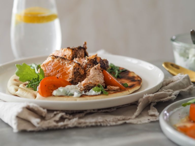 Huon Salmon Souvlaki