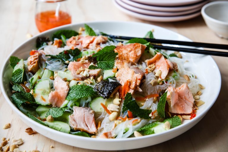 Huon Salmon Vietnamese Noodle Salad