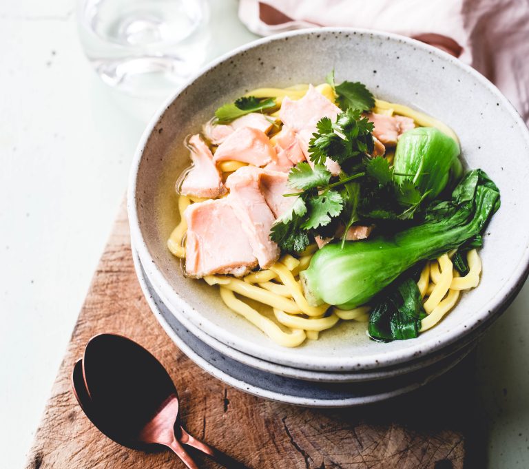 Huon Salmon Noodle Soup