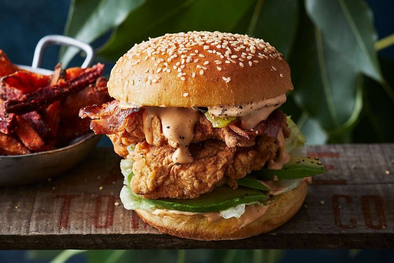 Lightly Spiced Huon Salmon Burgers