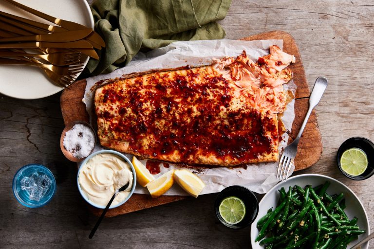 Brown Sugar and Mustard Huon Salmon