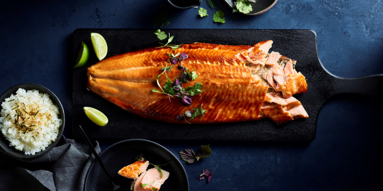 Miso Grilled Huon Salmon Side