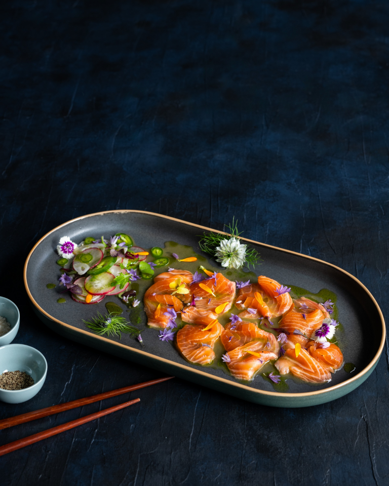 Huon Salmon Crudo