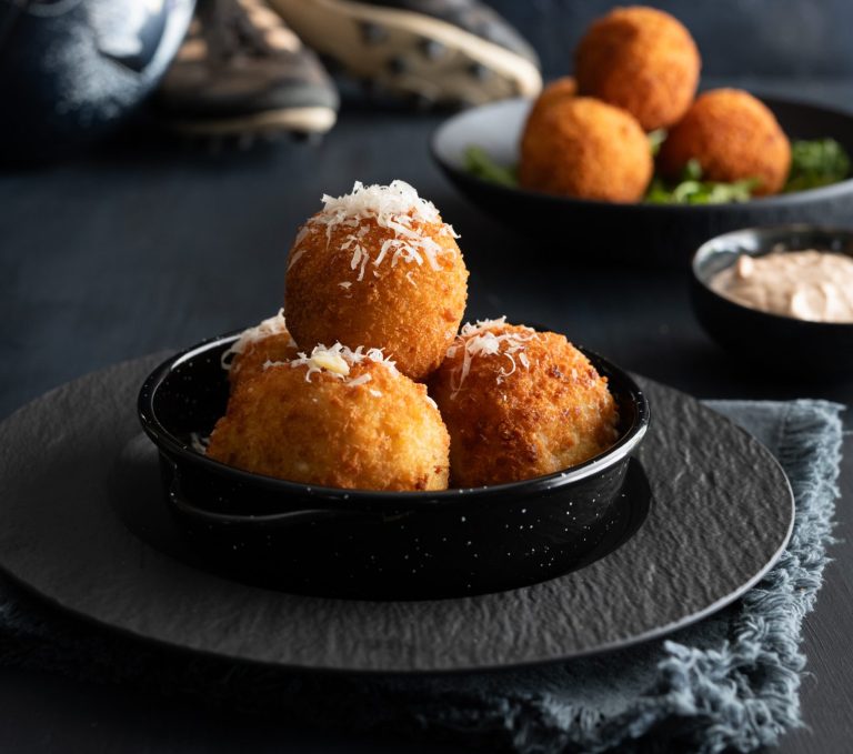 Salmon Arancini Balls