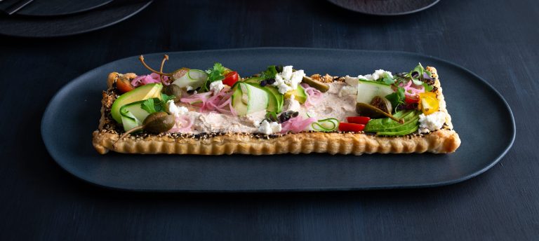 Salmon Pate Spring Tart